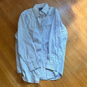 Men's Checkered Shirt - black and purple